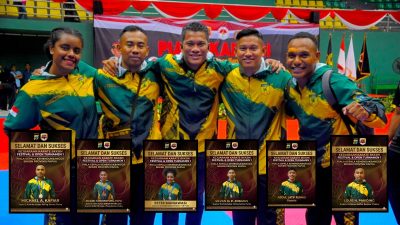 Dari Arena Jayapura, Tim Karate Polda Papua Tengah Bangun Kepercayaan Diri