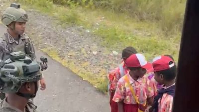 Patroli Kendaraan Jaga Kamtibmas Nduga Tetap Kondusif