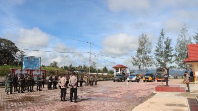 Polres Deiyai Pimpin Patroli, Keamanan Wilayah Terjaga